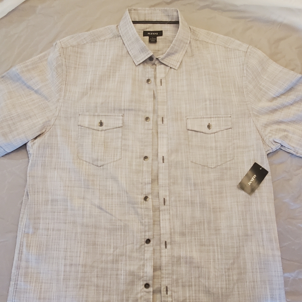 Alfani casual Button-down Dress shirt